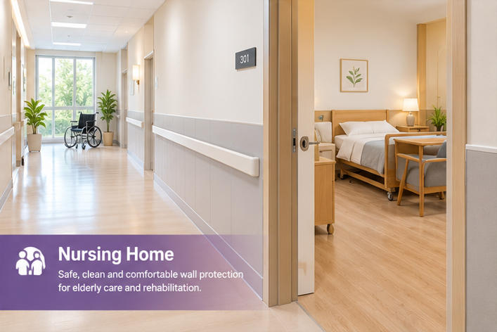Senior Living Wall Protection Panels