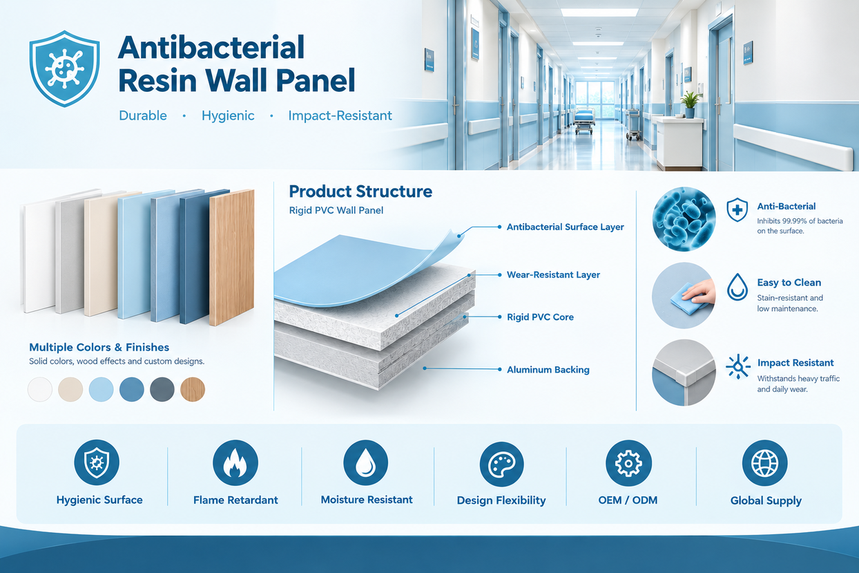 PVC Wall Protection Panel Material and Construction