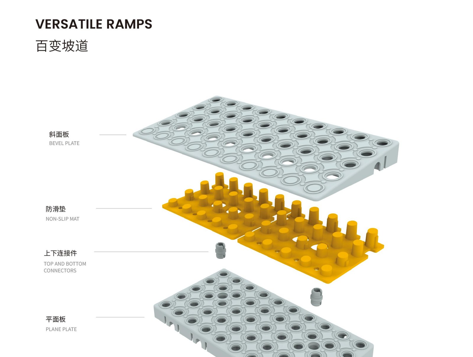 Versatile Wheelchair Ramp (Modular)