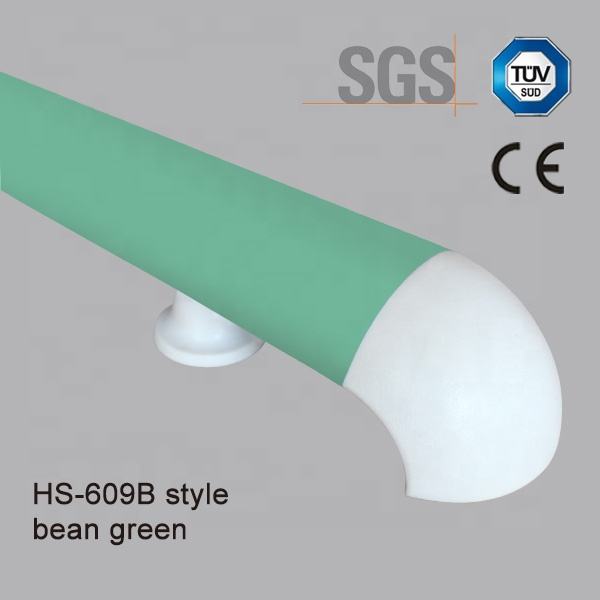 Anti-deformation Hospital Handrails PVC Alum
