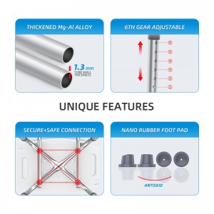 1201A-Non-slip Adjustable Shower Chair for Seniors