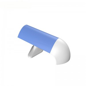 Width 89Mm Afety Hospital Crashworthy Handrail Medical Pvc Hospital Handrail